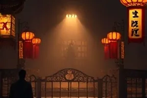 春汛之后电影封面，涨水的河滩与搁浅木船的横版画面